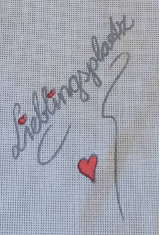 Serviette Lieblingsplatz Rieser